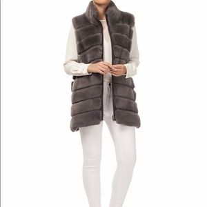 Gorski Reversible Rabbit Vest